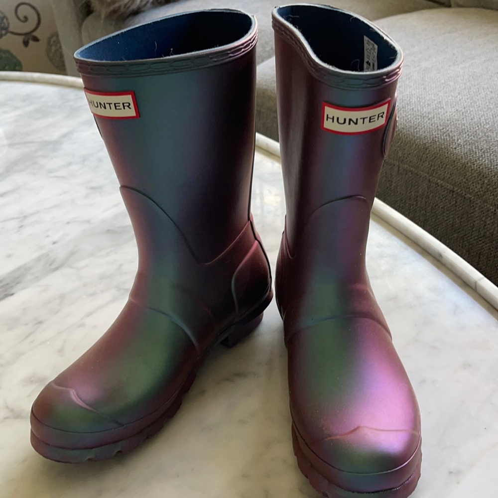Hunter Short Nebula Boot Womens 6